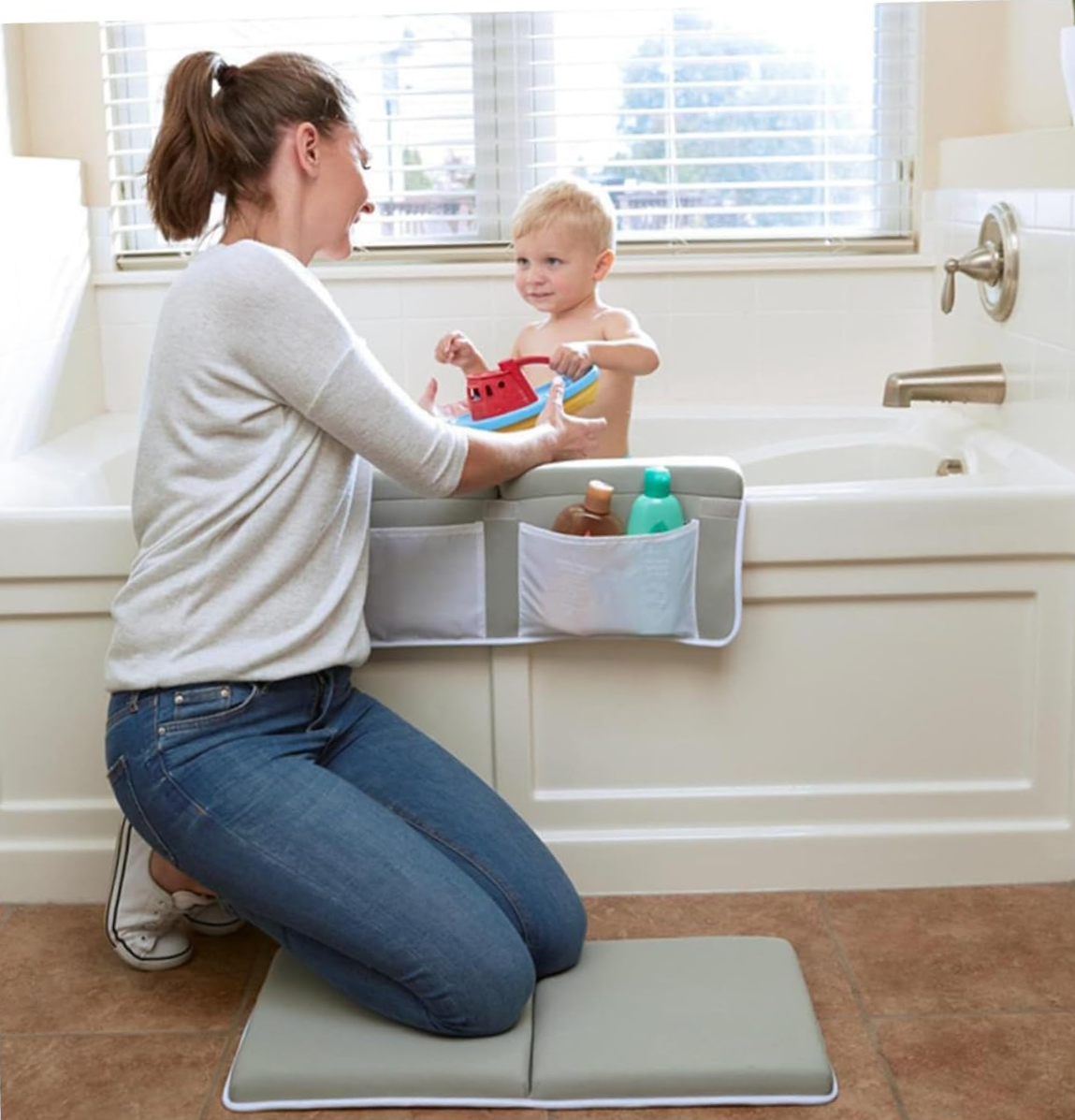 Baby Bath Knee and Elbow Pad Rest Set