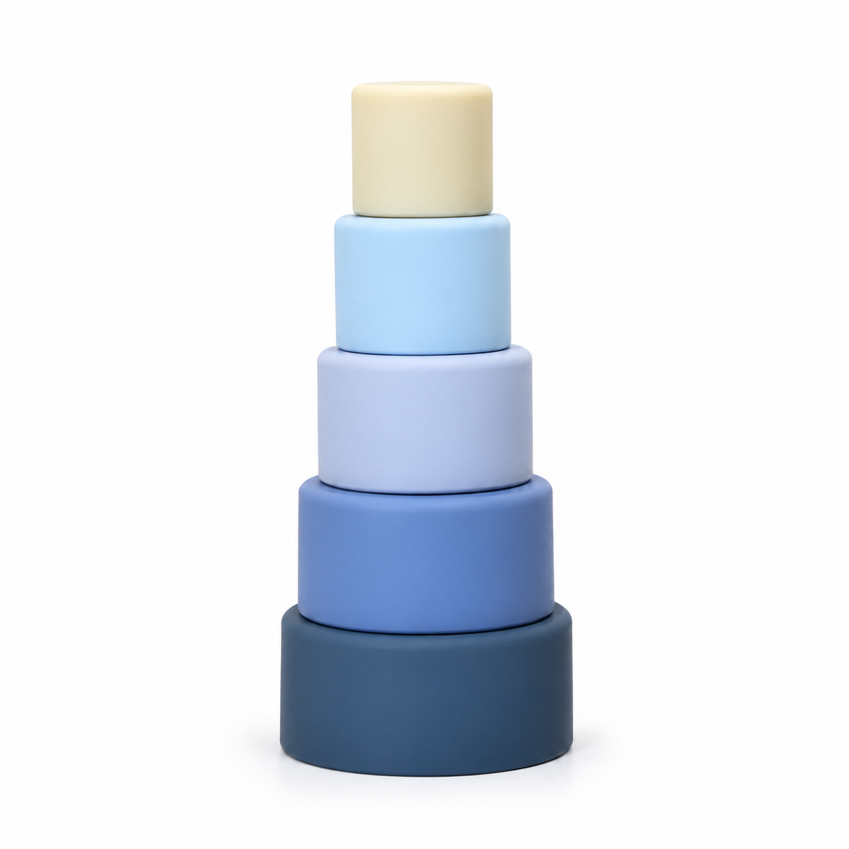 Silicone Bowl Stacker - Shades of Blue