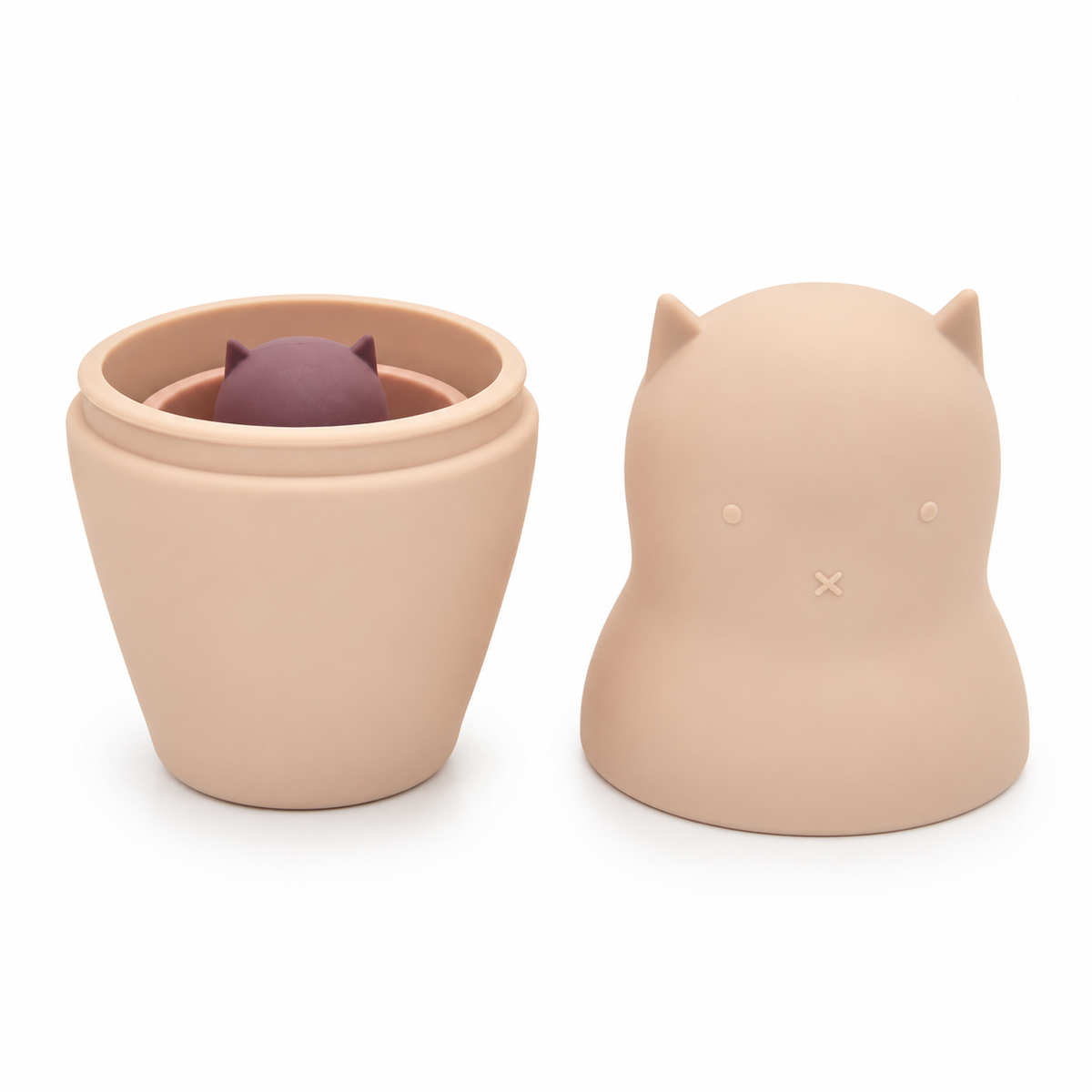 Kitty Cat Silicone Nesting Dolls - Shades of Pink