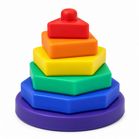 Shape Stacker - Rainbow