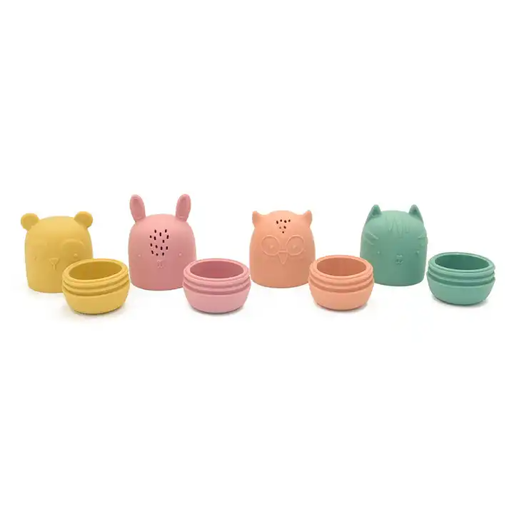 Silicone Bath Toys Set