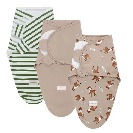 Swaddle Wrap Set of Three - Deer