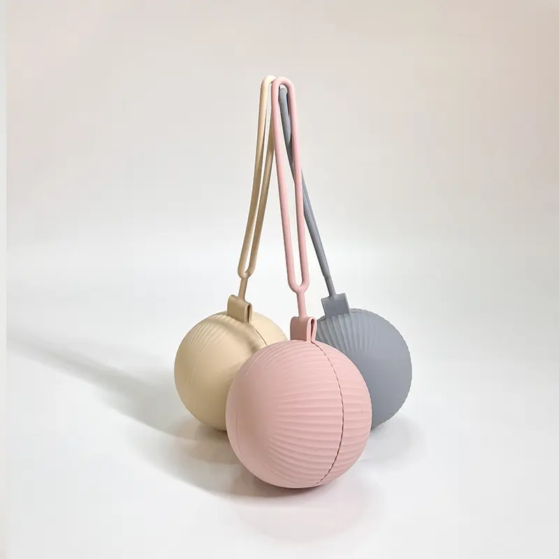 Silicone Pacifier Holder Ball Case - Dusty Lilac