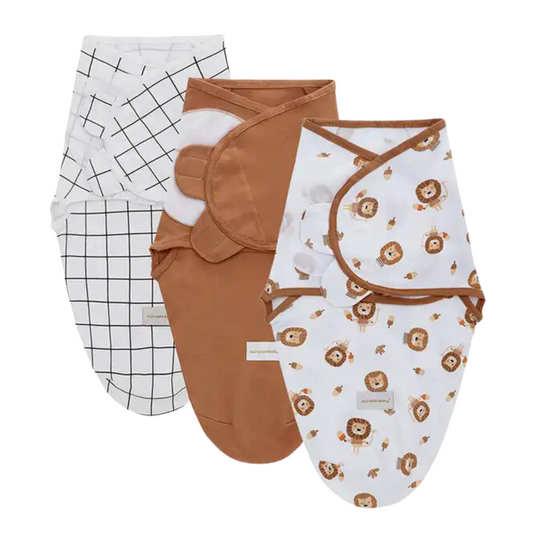 Swaddle Wrap Set of Three - Lion