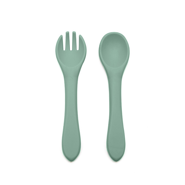 Silicone Long Spoon & Fork