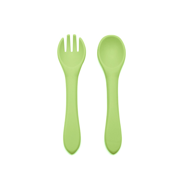 Silicone Long Spoon & Fork