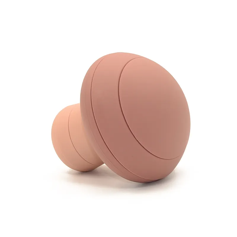 Mushroom Shades of Pink Silicone Stacker