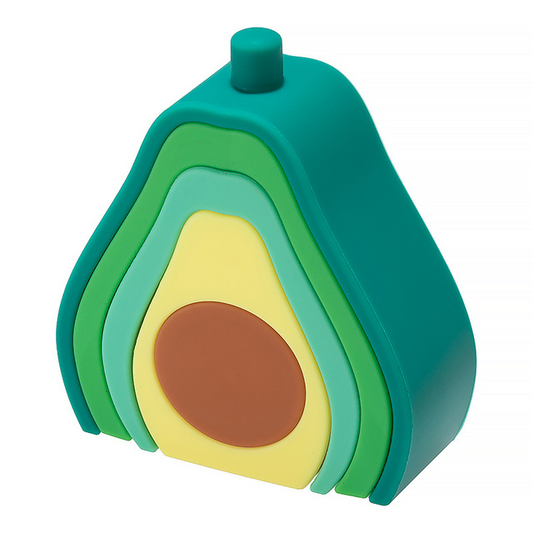 Avocado Silicone Stacker