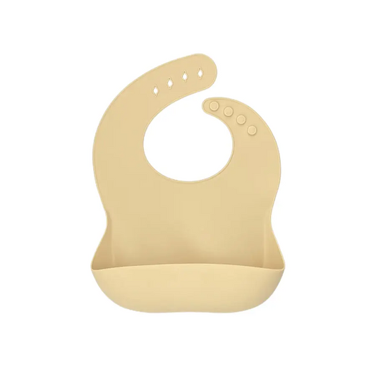 Silicone Baby Bib - Oat