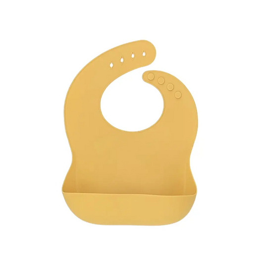 Silicone Baby Bib - Honey